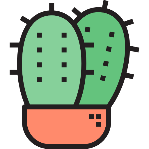 kaktus itim2101 Lineal Color icon