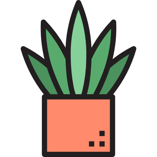 kaktus itim2101 Lineal Color ikona