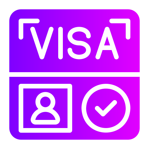 visa Generic Flat Gradient icon