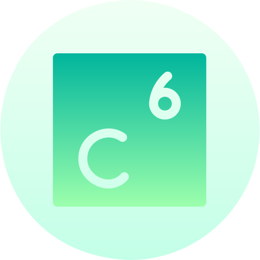炭素 Basic Gradient Circular icon