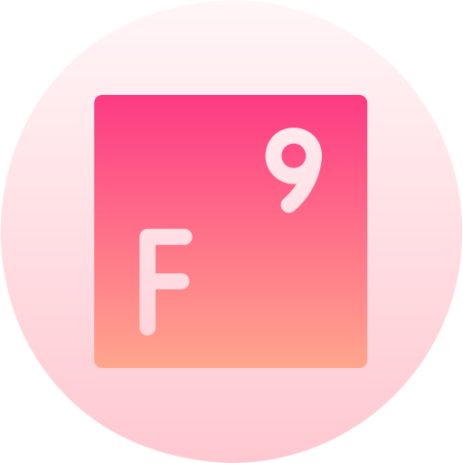 fluor Basic Gradient Circular icoon