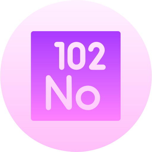 노벨륨 Basic Gradient Circular icon