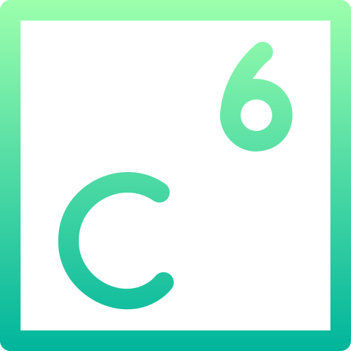 koolstof Basic Gradient Lineal color icoon