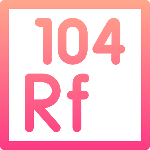 rutherfordium Basic Gradient Lineal color ikona