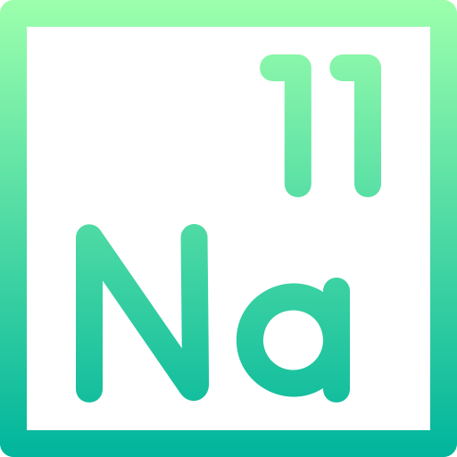 나트륨 Basic Gradient Lineal color icon