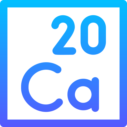 カルシウム Basic Gradient Lineal color icon