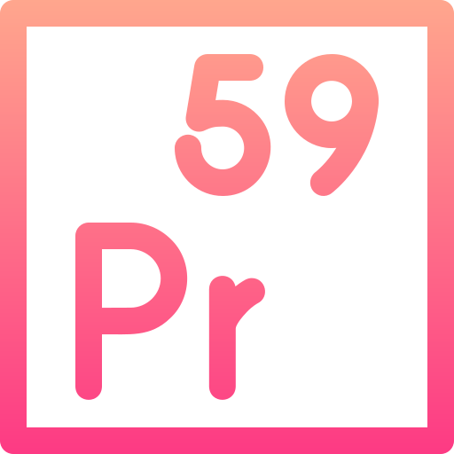 praseodym Basic Gradient Lineal color icon