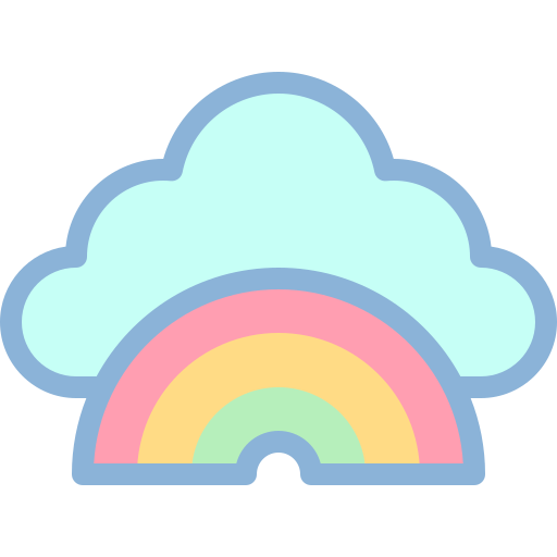 regenbogen Detailed color Lineal color icon