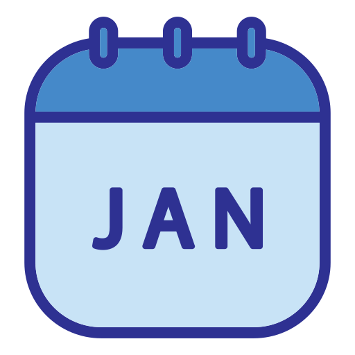 1 월 Generic Blue icon