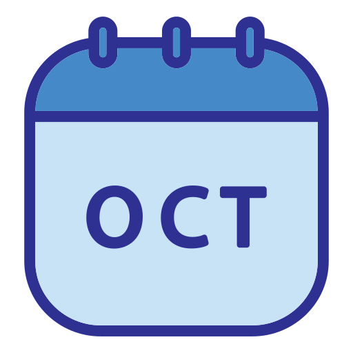 oktober Generic Blue icoon