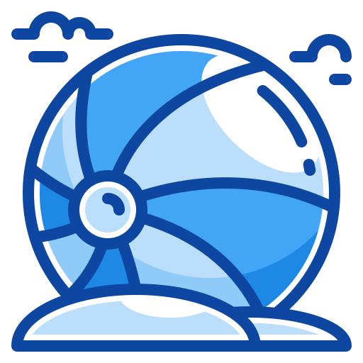 Beach ball Generic Blue icon