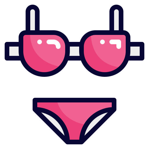 bikini Generic Outline Color icon