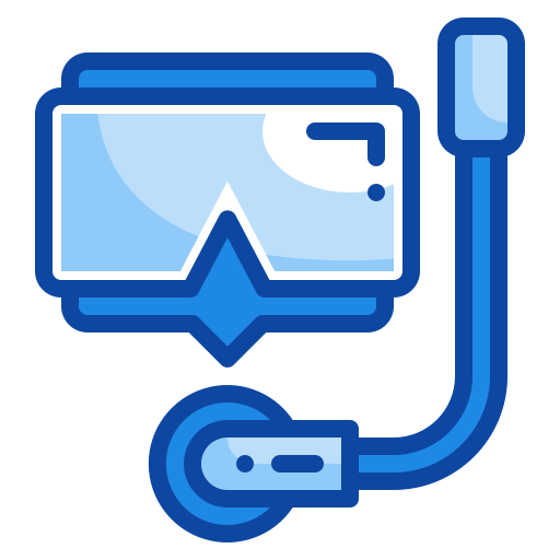 duikbril Generic Blue icoon