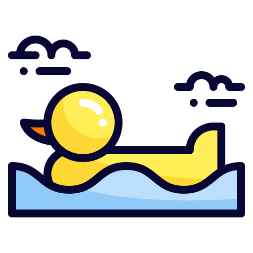 Rubber duck Generic Outline Color icon