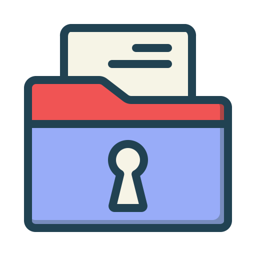 Data security Generic Outline Color icon