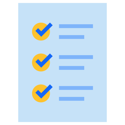 checkliste Generic Flat icon