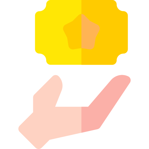 Lottery Basic Rounded Flat icon