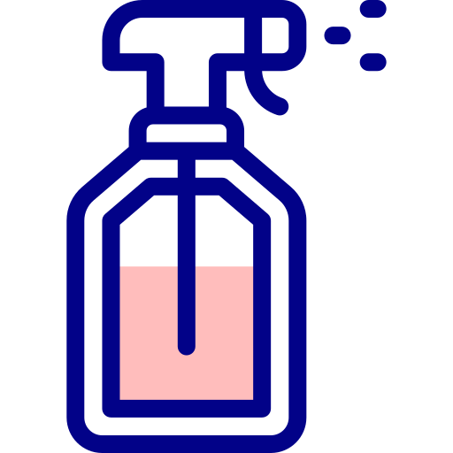 garrafa de spray Detailed Mixed Lineal color Ícone