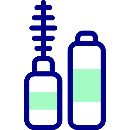 マスカラ Detailed Mixed Lineal color icon