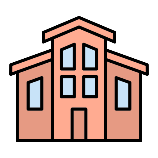 edificio Generic Outline Color icono