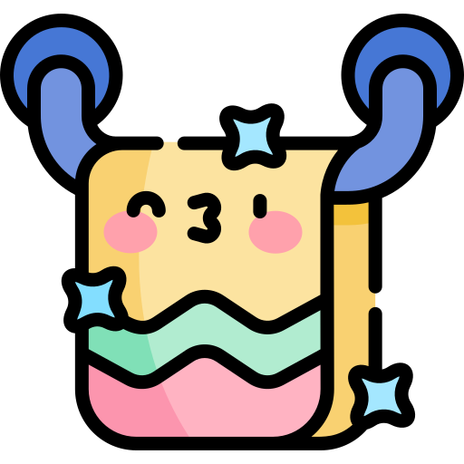 handtuch Kawaii Lineal color icon