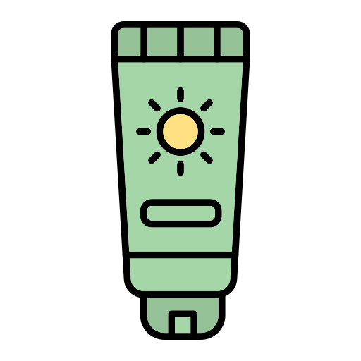 sonnenschutz Generic Outline Color icon