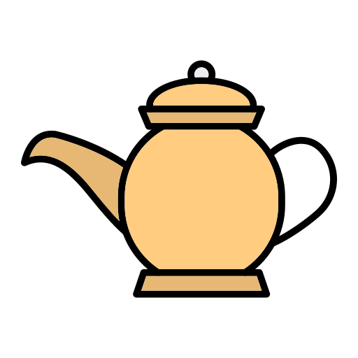 theepot Generic Outline Color icoon
