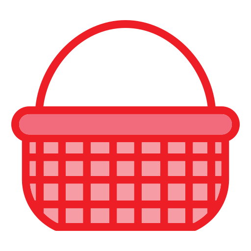 Shopping basket Generic Outline Color icon