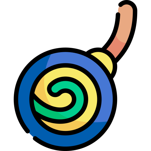 hipnoza Kawaii Lineal color ikona