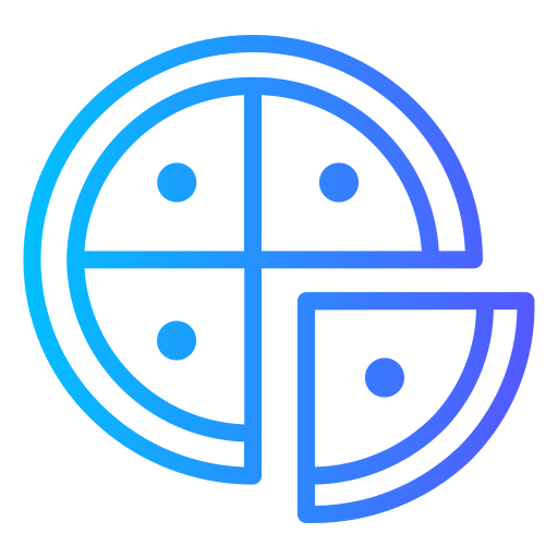 피자 Generic Gradient icon