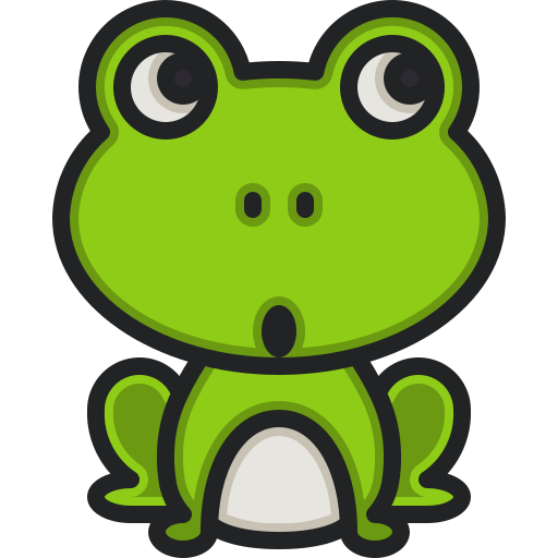 蛙 Justicon Lineal Color icon