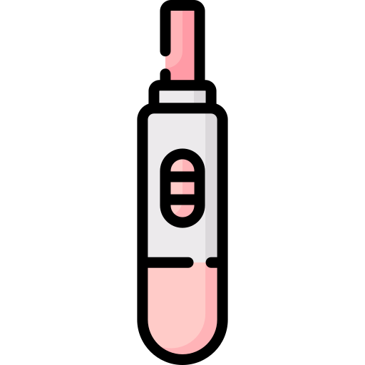 Pregnancy test Special Lineal color icon