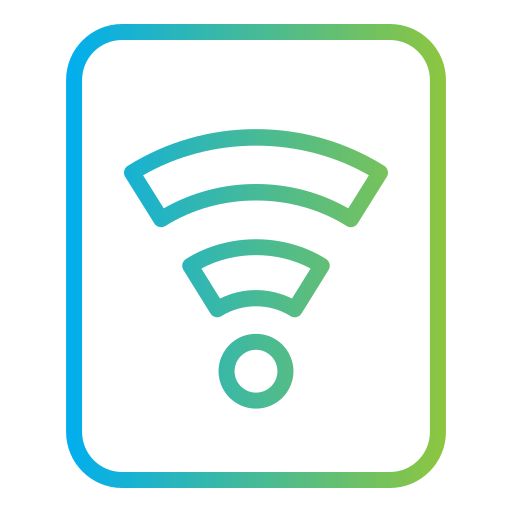 wifi gratuit Generic Gradient Icône