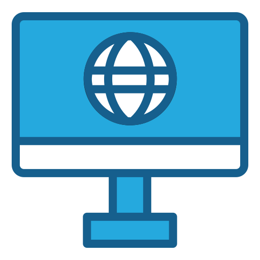 navigateur internet Generic Blue Icône
