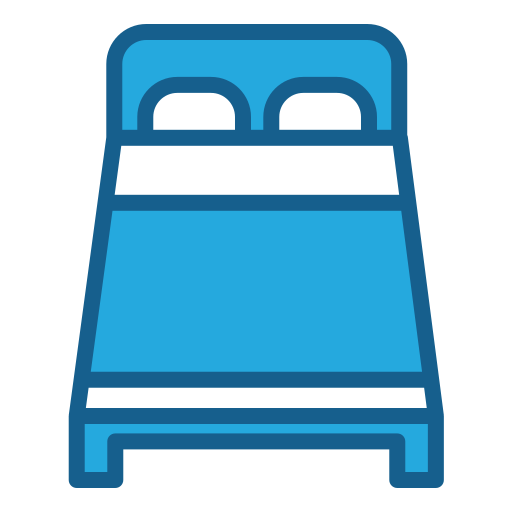 더블 침대 Generic Blue icon