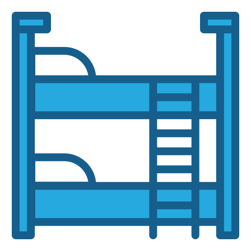 Bunk bed Generic Blue icon