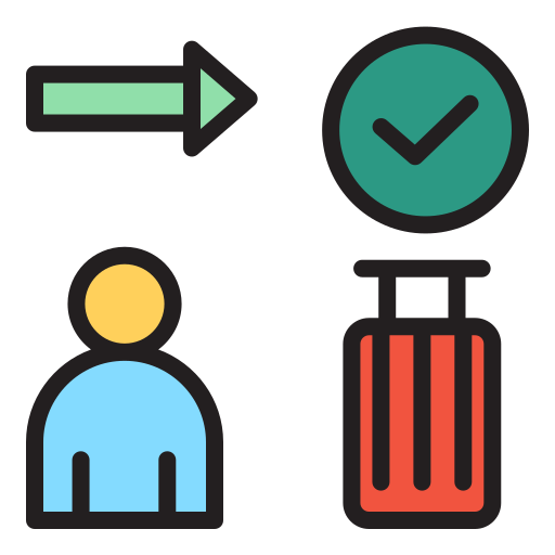 Check in Generic Outline Color icon