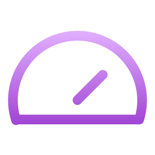 snelheidsmeter Generic Gradient icoon