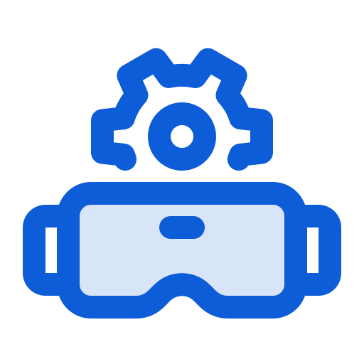 Vr glasses Generic Blue icon