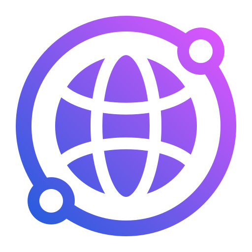 글로벌 네트워크 Generic Flat Gradient icon