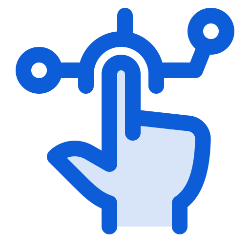 interacción Generic Blue icono