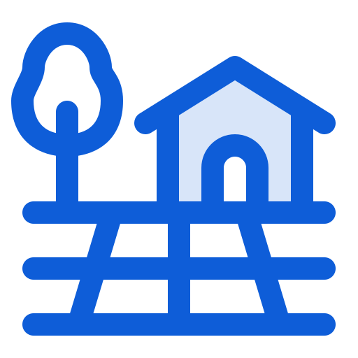 サイバースペース Generic Blue icon