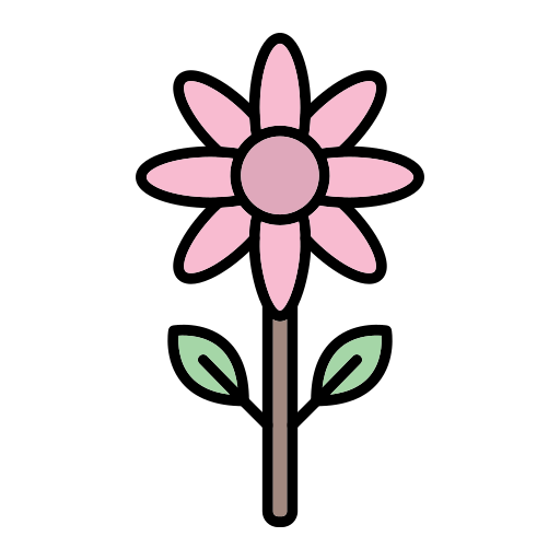 Цветок Generic Outline Color иконка
