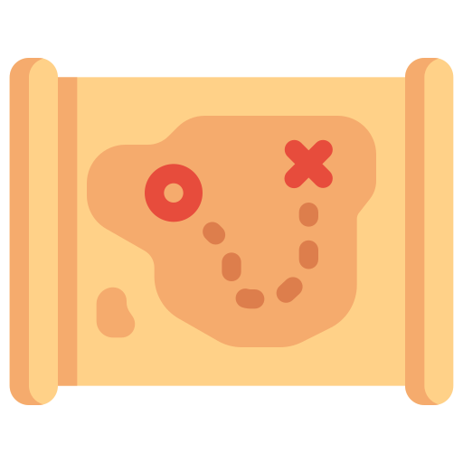 Game map Generic Flat icon