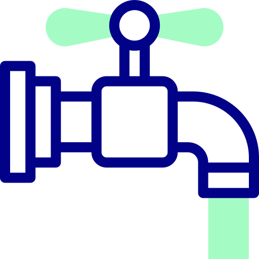 Water tap Detailed Mixed Lineal color icon
