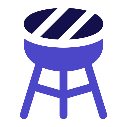 Barbecue Generic Blue icon