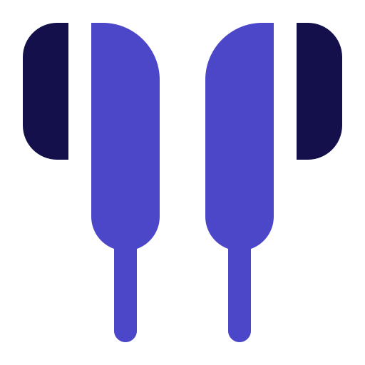 이어폰 Generic Blue icon