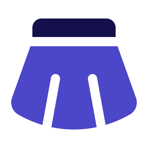 Skirt Generic Blue icon