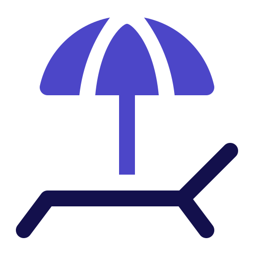пляжный зонт Generic Blue иконка