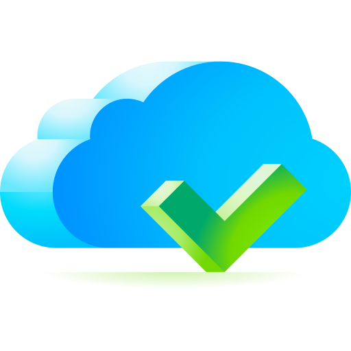 cloud-verbindung 3D Toy Gradient icon